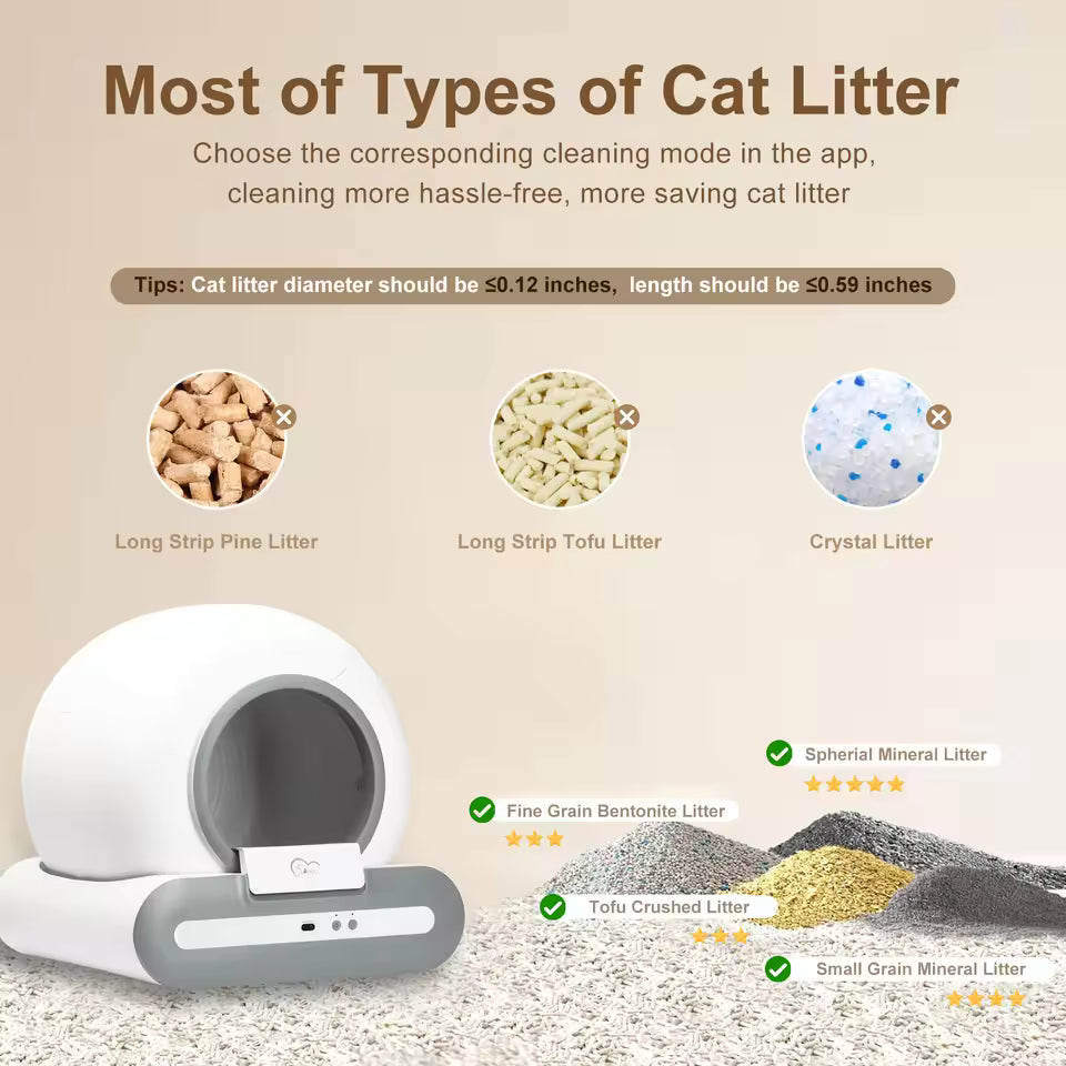 Paw & Co Prestige Litter Dome™ – Self-Cleaning Luxury for Cats Odor-Free. Mess-Free. Elegantly Designed.